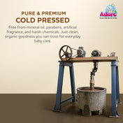 Adore Pure & Premium Organic Extra Virgin Coconut Oil -Cold Pressed- Glass Bottle- 250ml