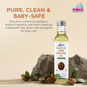 Adore Pro Miraculous Cold-Pressed Castor Oil -100ml- Glass Bottle