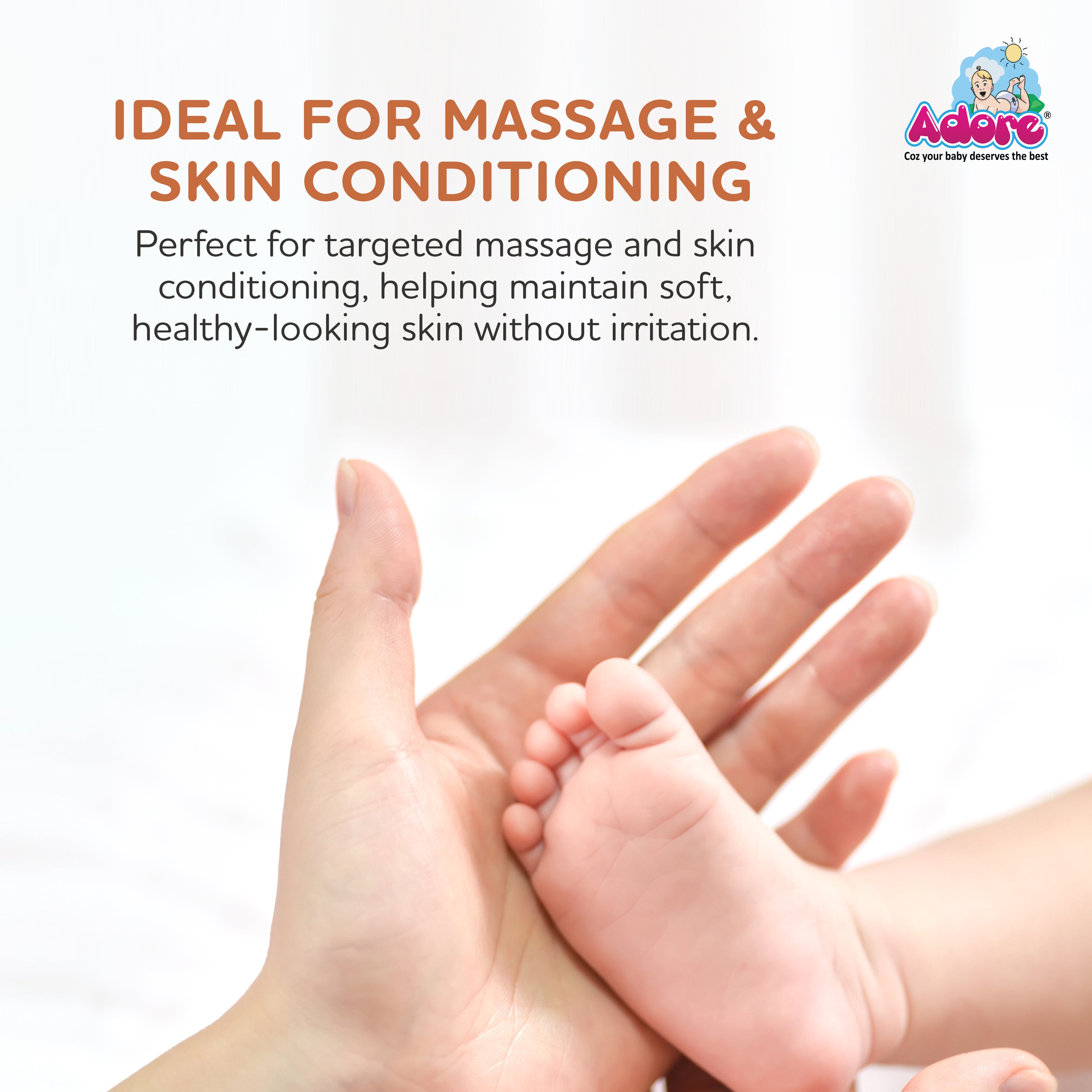 Adore Pro Miraculous Cold-Pressed Castor Oil -250ml- Glass Bottle