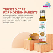 Adore Pure & Premium Cold Pressed Mustard Oil- Glass Bottle -100ml