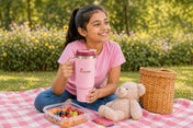 Adore Hydrate Pro Insulated Thermoware Drinking Tumbler Bottle with Handle-750ml-Pink