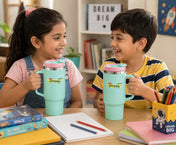Adore Hydrate Pro Insulated Thermoware Drinking Tumbler Bottle with Handle-750ml-Bright Blue