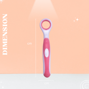 Adore Advanced Tender Touch Small Head Tongue Cleaner-Pack of 2- Pink