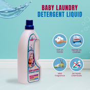 Adore Baby Anti-Bacterial Laundry Detergent Liquid - with Natural Ingredients - 1000ml