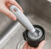 Adore The Rockstar 2 in 1 Bottle Cleaning Brush Kit -Black