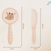 Adore Jungle Fun Baby Brush & Comb Set- Deer