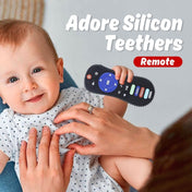 Adore Tusk Pro Silicon Teether - Remote Theme- Black