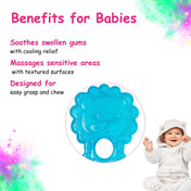 Adore Luscious Water Filled EVA Teethers- Blue Lion -2pack