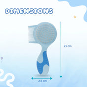 Adore Twinz Baby Brush & Comb Grooming Set - Blue