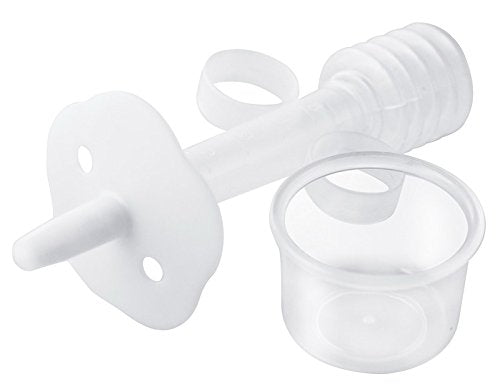 Adore Basics Baby Medicine Feeder with Silicone Syringe- White