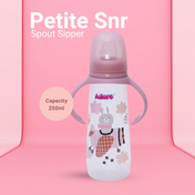 Adore Petite Sr! The Mini Soft Spout Sipper with Twin Handle 250ml - Pink