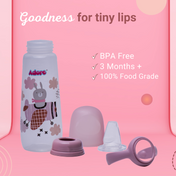 Adore Petite Sr! The Mini Soft Spout Sipper with Twin Handle 250ml - Pink