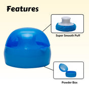 Adore Rokey! The Compact Powder Puff set- Blue