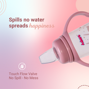 Adore Petite Jr! The Mini Soft Spout Sipper with Twin Handle 150ml - Pink