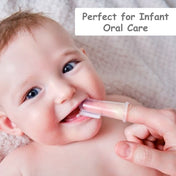 Adore Baby Finger brush with Hygiene Storage Case- White