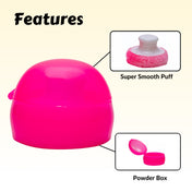 Adore Rokey! The Compact Powder Puff set- Pink