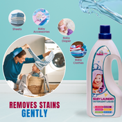 Adore Baby Anti-Bacterial Laundry Detergent Liquid - with Natural Ingredients - 1000ml