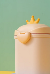 Adore Empire Senior Princely Baby Formula Dispenser with Leveler and Scoop - Pink