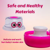 Adore Wow! The Character Powder Puff Set- Quirky Pink