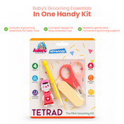 Adore Tetrad- The Mini Grooming Kit- Pack of 4 Multicolor