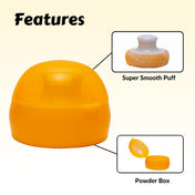 Adore Rokey! The Compact Powder Puff set- Orange