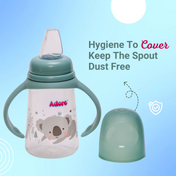 Adore Petite Jr! The Mini Soft Spout Sipper with Twin Handle 150ml - Green