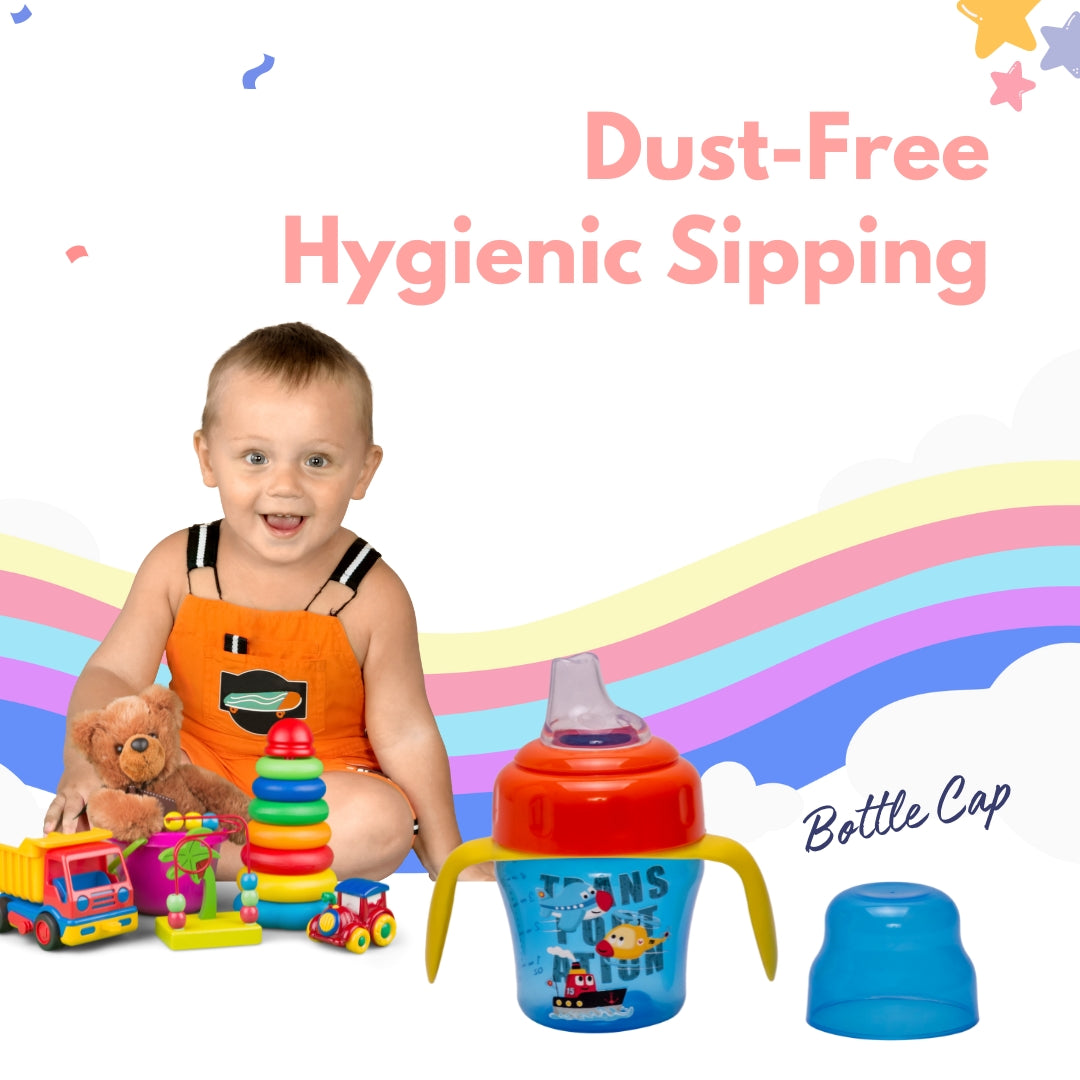 Adore Sigma Soft Spout Sipper with Twin Handle -150 ml - Transporter