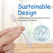 Adore Baby Cotton Swabs with Double Ste,- Pack of 60 Swabs