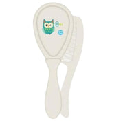 Adore Smarty Baby Hair Brush & Comb Set- Blue Owl