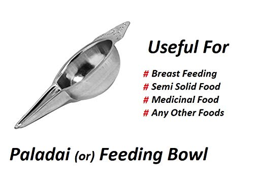 Adore Stainless Steel Baby Medicine Feeder/ Palladai -10ml Each- Pack of 2