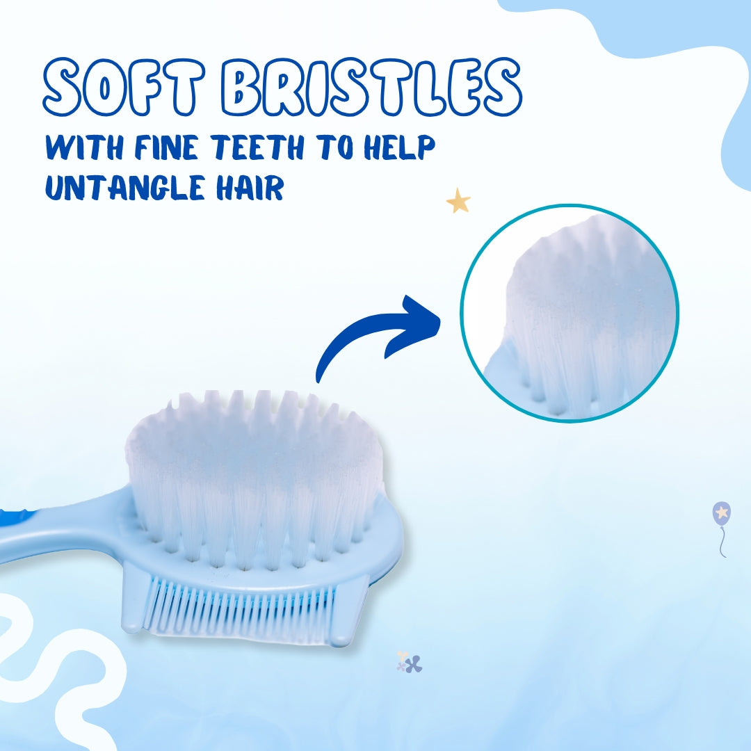 Adore Twinz Baby Brush & Comb Grooming Set - Blue