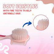 Adore Twinz Baby Brush & Comb Grooming Set - Pink