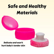 Adore Rokey! The Compact Powder Puff set- Pink