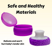 Adore Rokey! The Compact Powder Puff set- Purple