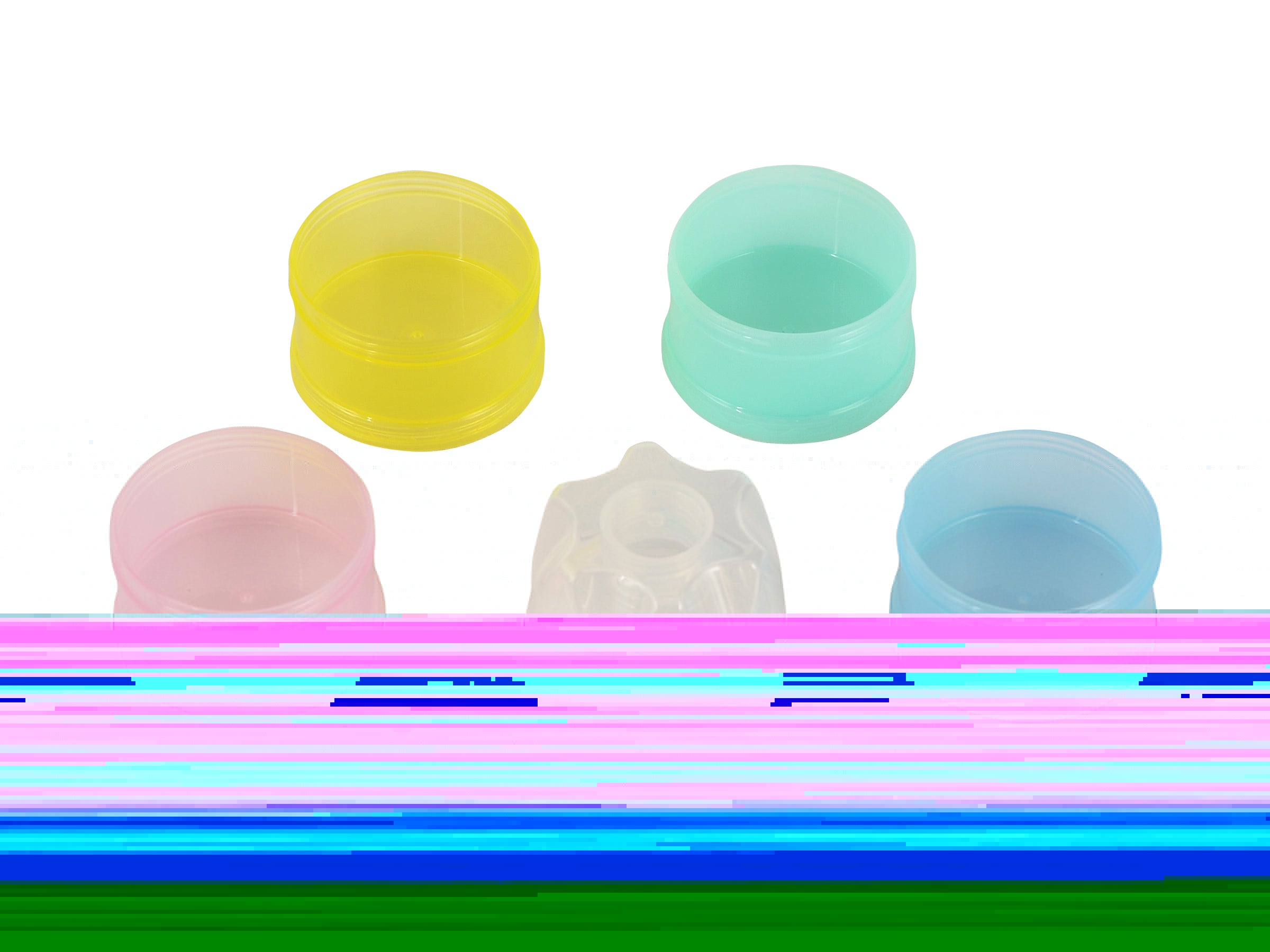 Adore Baby Milk Powder Container 4 Racks- Multicolor