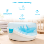 Adore Microwave Steam Sterilizer - Blue