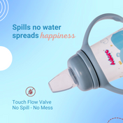 Adore Petite Jr! The Mini Soft Spout Sipper with Twin Handle 150ml - Blue