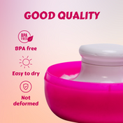 Adore Wow! The Character Powder Puff Set- Quirky Pink