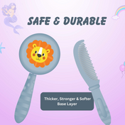 Adore Jungle Fun Baby Brush & Comb Set- Lion