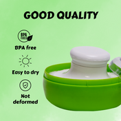 Adore Wow! The Character Powder Puff Set- Smiley Green