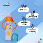 Adore England Narrow Neck Feeding Bottle-250ml - Blue