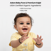 Adore Baby Pure & Premium Kajal USDA Certified Organic Ingredients - 8 g