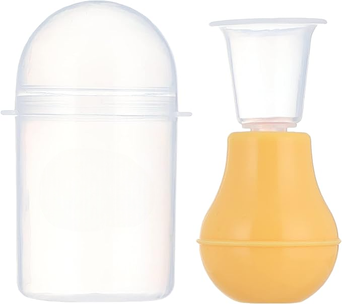 Adore Nipple Puller with Anti bacterial Storage Case- Yellow