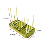 Adore Bottle Drying Rack - Green