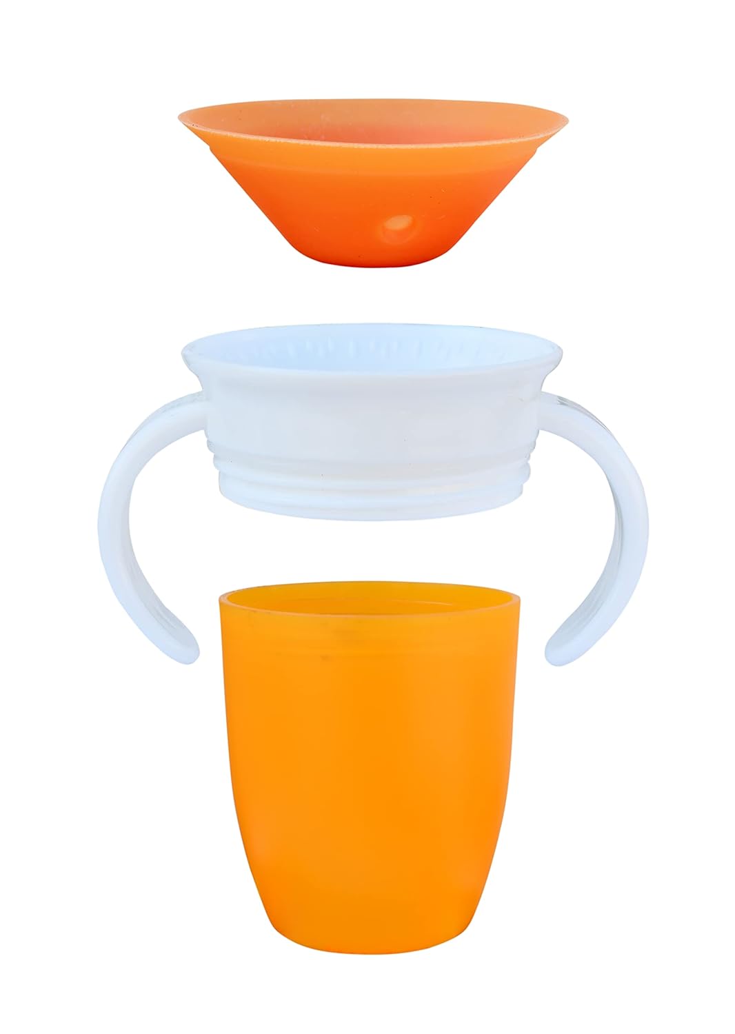 Adore Muse Trainer Cup the 360-Degree Spill-Proof Sippy Experience - Orange