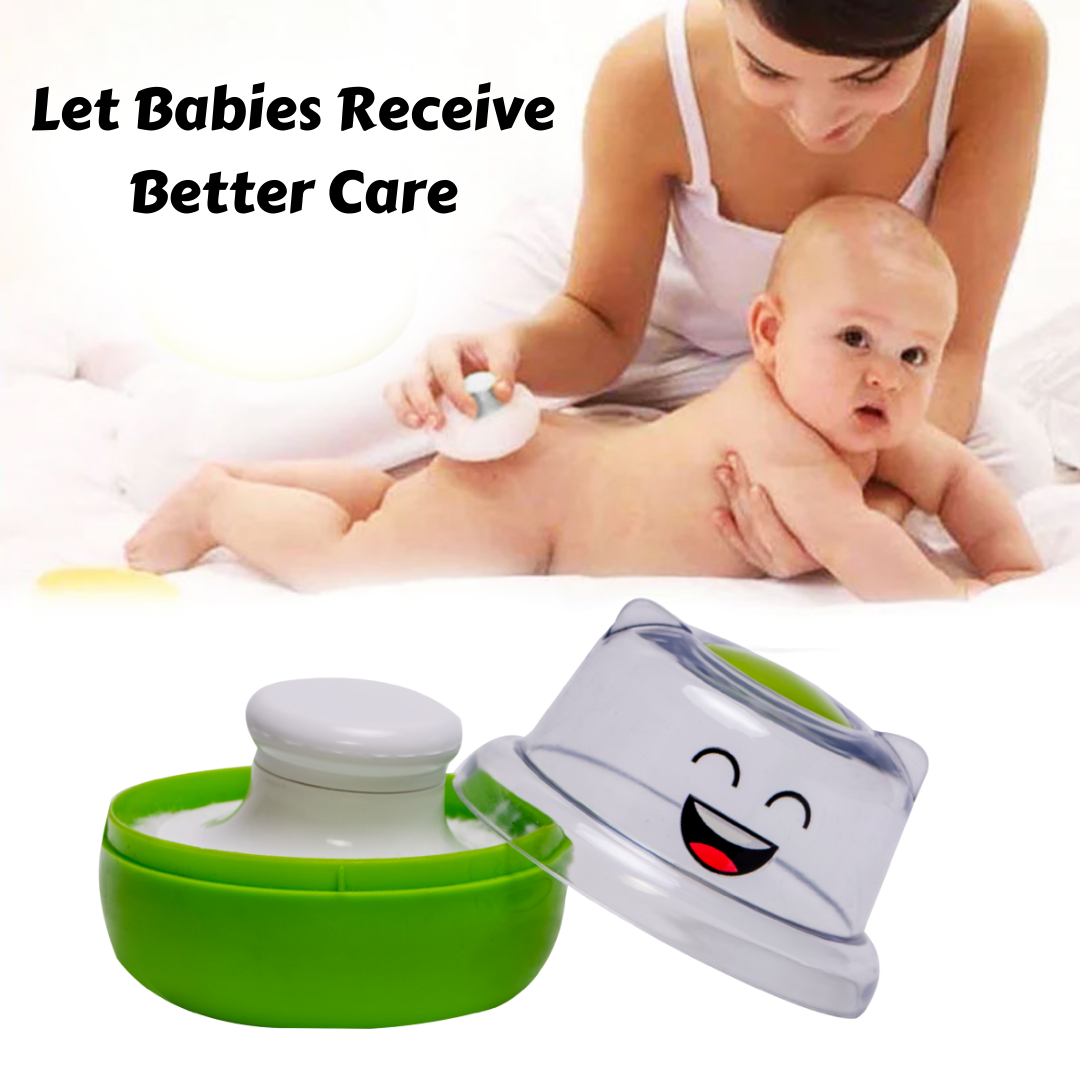 Adore Wow! The Character Powder Puff Set- Smiley Green