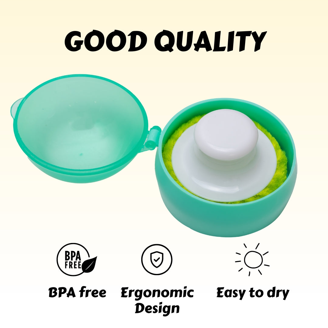 Adore Rokey! The Compact Powder Puff set- Green