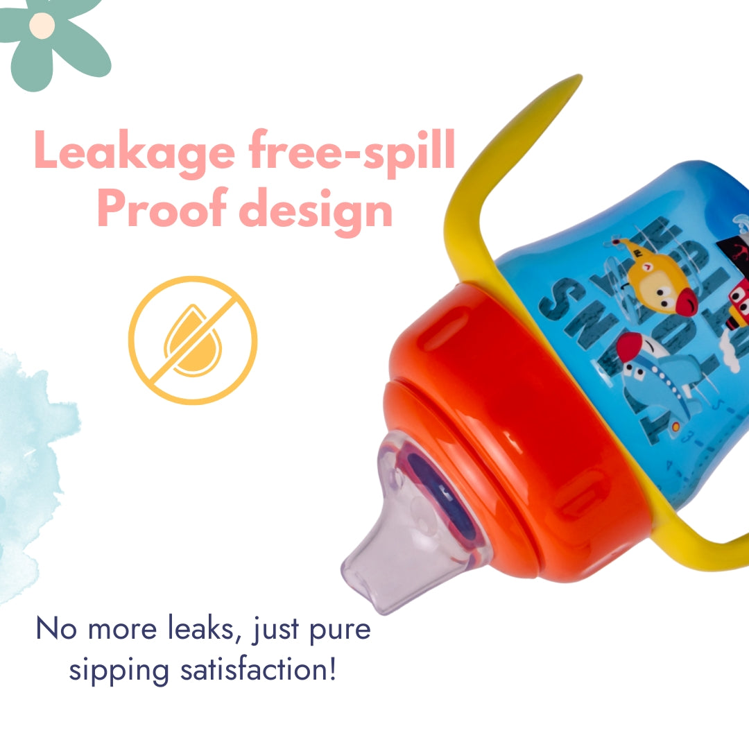 Adore Sigma Soft Spout Sipper with Twin Handle -150 ml - Transporter