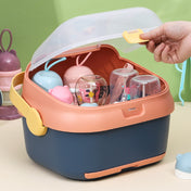 Adore Tornado 2 in 1 Baby Bottle Drying Rack & Storage Box with Lid & Handle - Pink