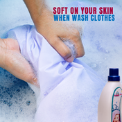 Adore Baby Anti-Bacterial Laundry Detergent Liquid - with Natural Ingredients - 1000ml